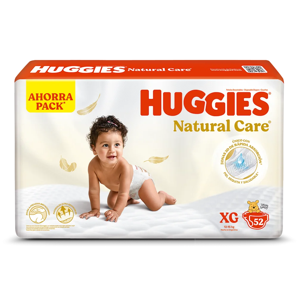 Huggies Natural Care XG de 52